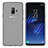 Funda Silicona Ultrafina Transparente T07 para Samsung Galaxy S9 Gris