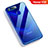 Funda Silicona Ultrafina Transparente T12 para Huawei Honor View 20 Azul