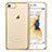 Funda Silicona Ultrafina Transparente T18 para Apple iPhone 7 Oro