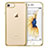 Funda Silicona Ultrafina Transparente T18 para Apple iPhone 8 Oro