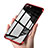 Funda Silicona Ultrafina Transparente T19 para Apple iPhone 7 Rojo