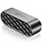 Mini Altavoz Portatil Bluetooth Inalambrico Altavoces Estereo S08 Negro