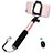 Palo Selfie Stick Bluetooth Disparador Remoto Extensible Universal S13 Oro Rosa