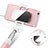 Palo Selfie Stick Extensible Conecta Mediante Cable Universal S05 Rosa