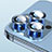 Protector de la Camara Cristal Templado C08 para Apple iPhone 13 Pro Max Azul