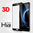 Protector de Pantalla Cristal Templado 3D para Huawei Honor V8 Negro