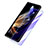 Protector de Pantalla Cristal Templado Anti luz azul para Samsung Galaxy Z Fold3 5G Claro