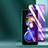 Protector de Pantalla Cristal Templado Integral Anti luz azul para Xiaomi Poco X4 GT 5G Negro