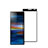 Protector de Pantalla Cristal Templado Integral para Sony Xperia XA3 Negro