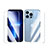 Protector de Pantalla Ultra Clear Frontal y Trasera Cristal Templado para Apple iPhone 13 Pro Max Claro