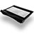 Soporte Ordenador Portatil Refrigeracion USB Ventilador 9 Pulgadas a 17 Pulgadas Universal L05 para Huawei MateBook D14 (2020) Negro