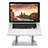 Soporte Ordenador Portatil Universal S08 para Apple MacBook Pro 13 pulgadas Plata