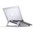 Soporte Ordenador Portatil Universal T10 para Huawei MateBook 13 (2020) Plata