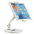 Soporte Universal Sostenedor De Tableta Tablets Flexible H06 para Apple iPad 2 Blanco