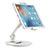 Soporte Universal Sostenedor De Tableta Tablets Flexible H06 para Apple iPad 3 Blanco