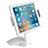 Soporte Universal Sostenedor De Tableta Tablets Flexible K03 para Apple iPad 4 Blanco