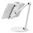 Soporte Universal Sostenedor De Tableta Tablets Flexible K04 para Apple iPad 10.2 (2020) Blanco