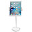 Soporte Universal Sostenedor De Tableta Tablets Flexible K27 para Apple iPad 4 Blanco
