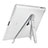 Soporte Universal Sostenedor De Tableta Tablets para Apple New iPad Pro 9.7 (2017) Plata