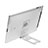 Soporte Universal Sostenedor De Tableta Tablets T22 para Apple iPad 2 Claro