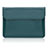 Suave Cuero Bolsillo Funda L02 para Huawei Honor MagicBook 15 Verde