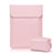 Suave Cuero Bolsillo Funda L02 para Samsung Galaxy Book Flex 15.6 NP950QCG Rosa