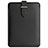 Suave Cuero Bolsillo Funda L04 para Apple MacBook Pro 13 pulgadas Negro