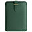 Suave Cuero Bolsillo Funda L04 para Apple MacBook Pro 13 pulgadas Retina Verde