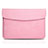 Suave Cuero Bolsillo Funda L06 para Apple MacBook Pro 13 pulgadas Rosa