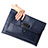 Suave Cuero Bolsillo Funda L12 para Apple MacBook 12 pulgadas Azul