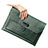 Suave Cuero Bolsillo Funda L12 para Apple MacBook 12 pulgadas Verde