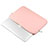 Suave Cuero Bolsillo Funda L16 para Apple MacBook 12 pulgadas Rosa