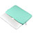 Suave Cuero Bolsillo Funda L16 para Apple MacBook Pro 13 pulgadas Retina Verde