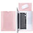 Suave Cuero Bolsillo Funda L17 para Apple MacBook 12 pulgadas Rosa