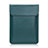 Suave Cuero Bolsillo Funda L21 para Apple MacBook Air 11 pulgadas Verde