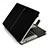 Suave Cuero Bolsillo Funda L24 para Apple MacBook Pro 13 pulgadas Negro