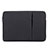 Suave Terciopelo Tela Bolsa Funda L04 para Huawei Honor MagicBook 15 Negro