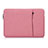 Suave Terciopelo Tela Bolsa Funda L04 para Huawei Honor MagicBook 15 Rosa