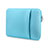 Suave Terciopelo Tela Bolsa Funda L05 para Huawei Honor MagicBook 14 Azul Cielo