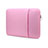 Suave Terciopelo Tela Bolsa Funda L05 para Huawei Honor MagicBook 14 Rosa