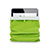 Suave Terciopelo Tela Bolsa Funda para Huawei MateBook HZ-W09 Verde