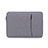 Suave Terciopelo Tela Bolsa Funda S01 para Samsung Galaxy Book Flex 15.6 NP950QCG Gris