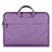 Suave Terciopelo Tela Bolsa Funda S03 para Samsung Galaxy Book Flex 13.3 NP930QCG Morado