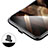 Tapon Antipolvo Lightning USB Jack H02 para Apple iPhone 13 Mini Negro