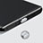 Tapon Antipolvo USB-C Jack Type-C Universal H08 para Apple iPad Pro 12.9 (2022) Plata