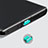 Tapon Antipolvo USB-C Jack Type-C Universal H08 para Apple iPad Pro 12.9 (2022) Verde