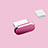 Tapon Antipolvo USB-C Jack Type-C Universal H10 para Apple iPad Air 5 10.9 (2022) Rosa Roja