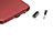 Tapon Antipolvo USB-C Jack Type-C Universal H17 para Apple iPad Pro 12.9 (2022) Negro