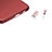 Tapon Antipolvo USB-C Jack Type-C Universal H17 para Apple iPhone 15 Plus Oro Rosa