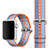 Tela Correa De Reloj Pulsera Eslabones para Apple iWatch 2 38mm Naranja